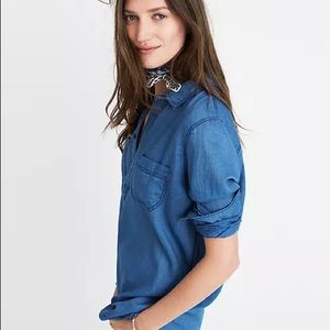 Indigo Popover Shirt